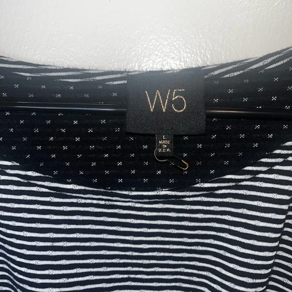 Striped Mid sleeve blouse - Picture 3 of 3